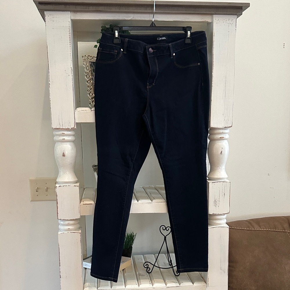 d. jeans Women's Deep Navy Skinny Jeans